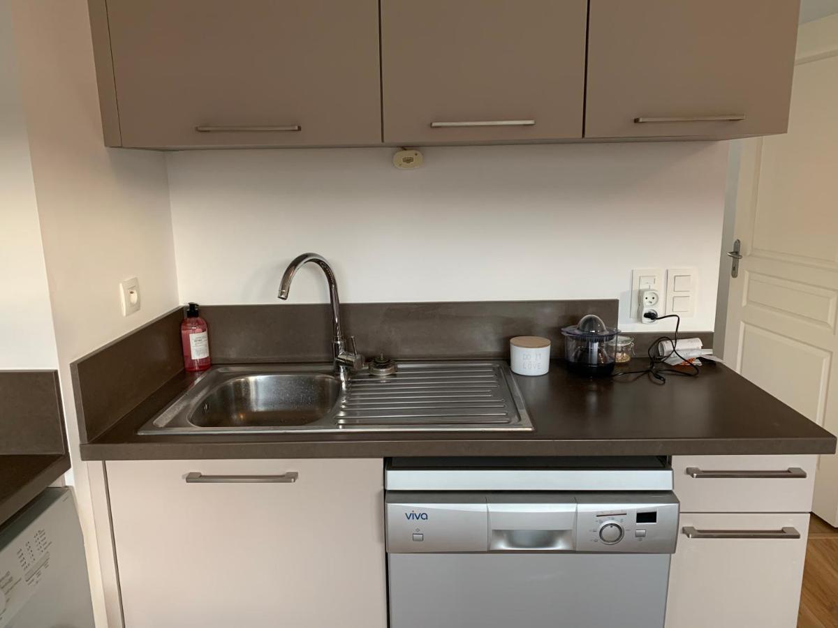 Appartement Centre Ville Avec Terrasse Et Parking Securise 렌 외부 사진