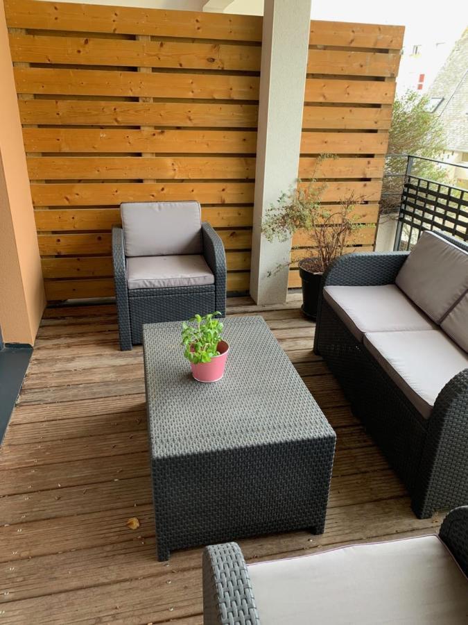Appartement Centre Ville Avec Terrasse Et Parking Securise 렌 외부 사진